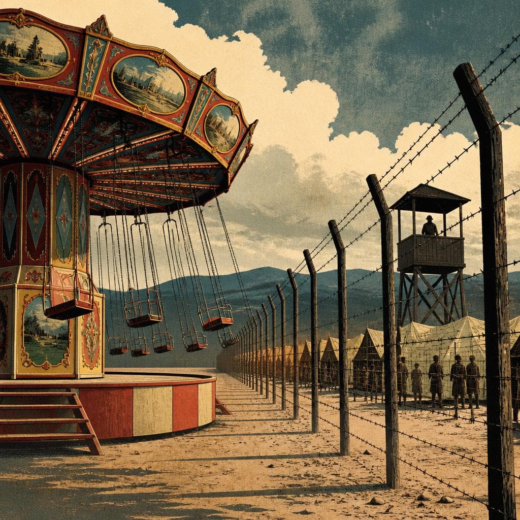 Cover art for When a Fairground Became a Prison