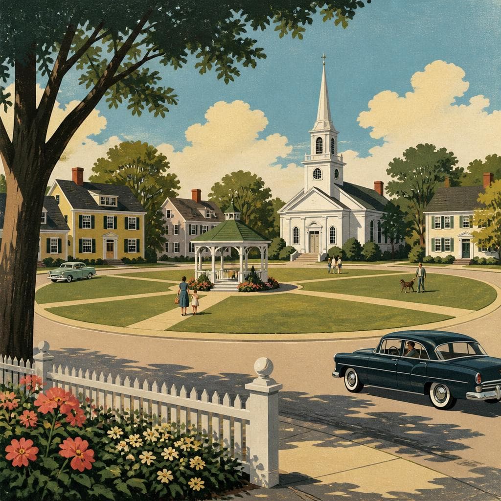 Cover art for A Village Built Around the Green