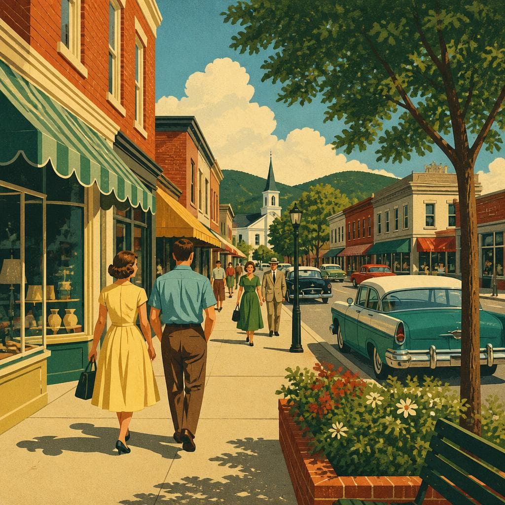 Cover art for Where a Market Town Still Holds Together