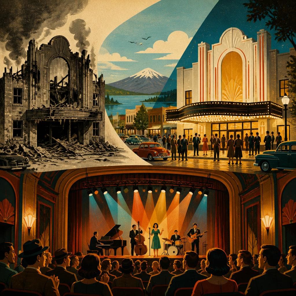 Cover art for From Fire Damage to Center Stage
