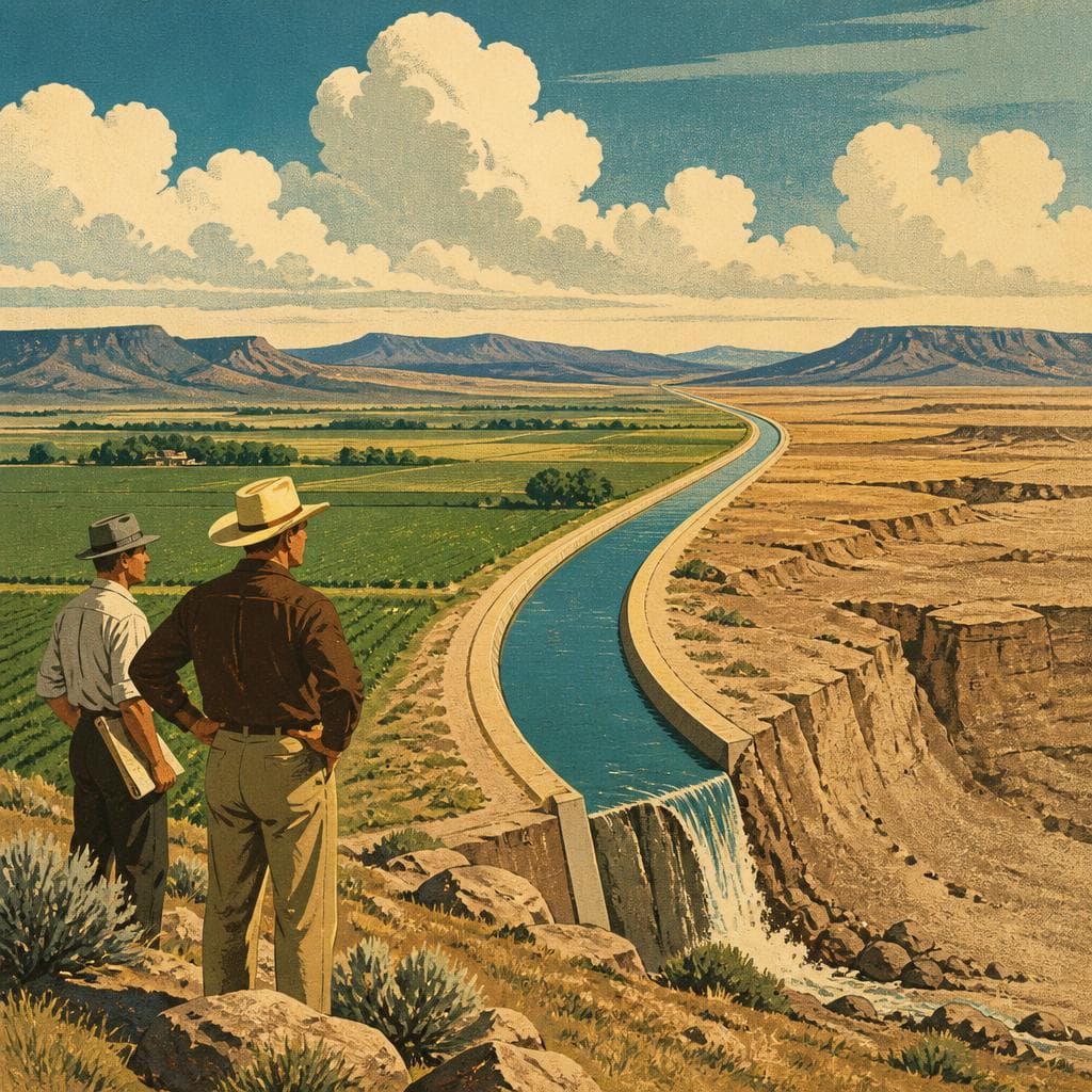 Cover art for The Canal and the Prairie Dream