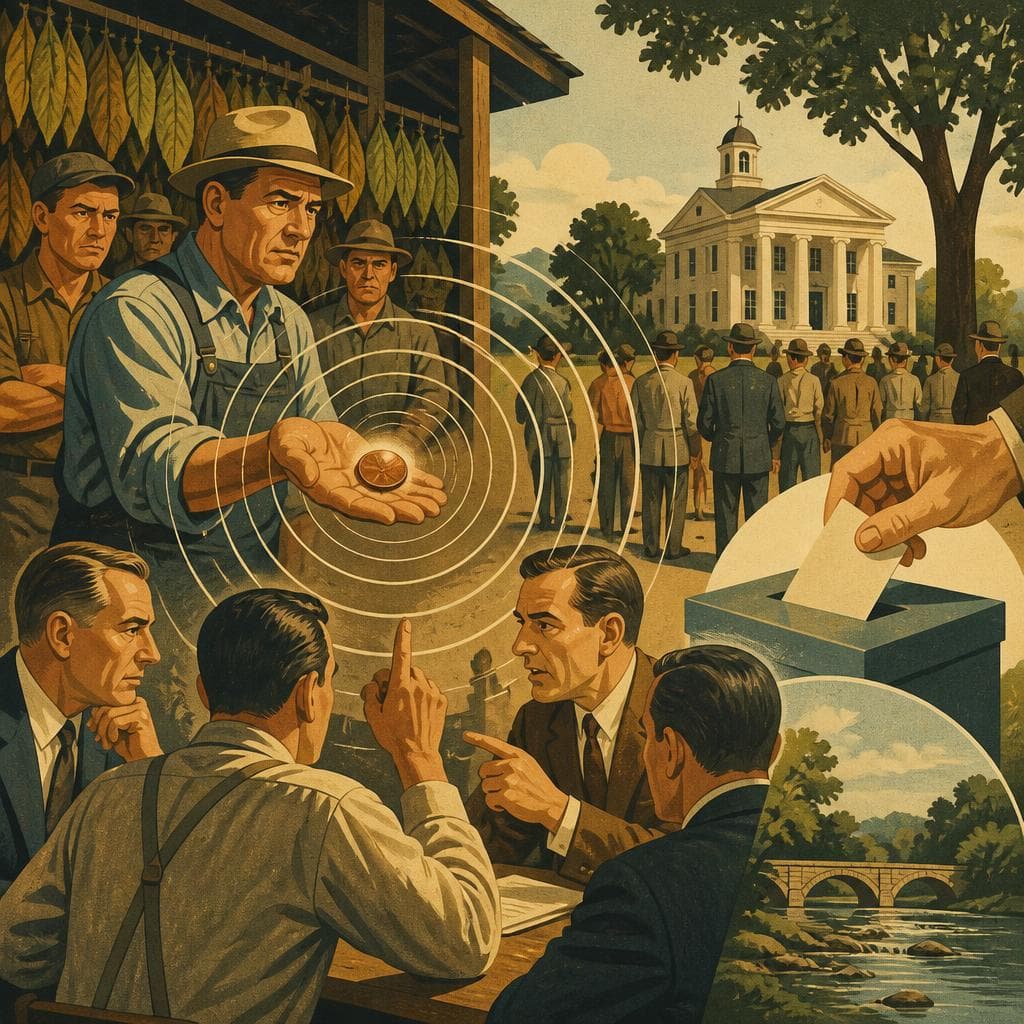 Cover art for One Penny That Echoed Across Virginia
