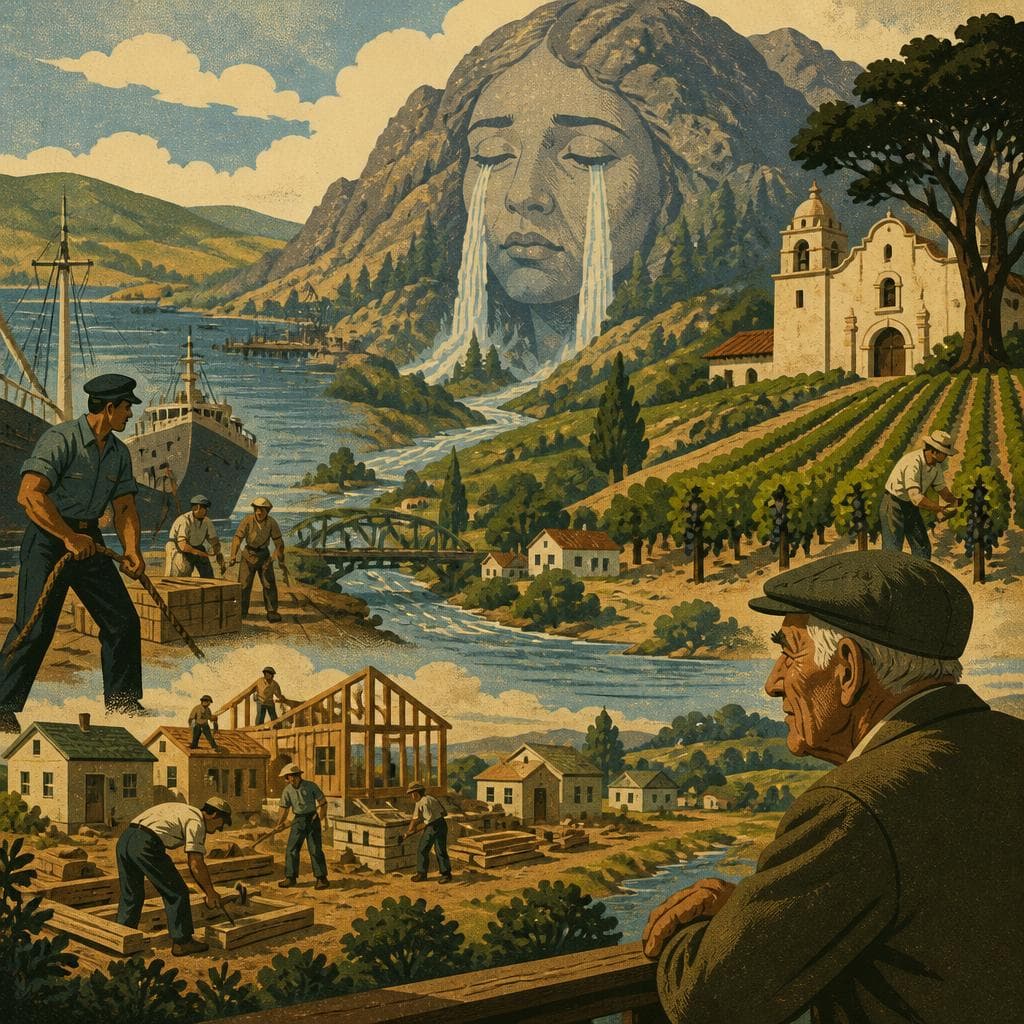 Cover art for Tears of the Mountain, Making of Sonoma
