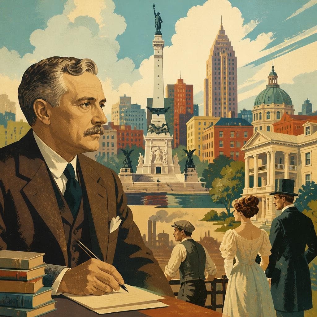 Cover art for Booth Tarkington and the Midwestern Drama of Becoming