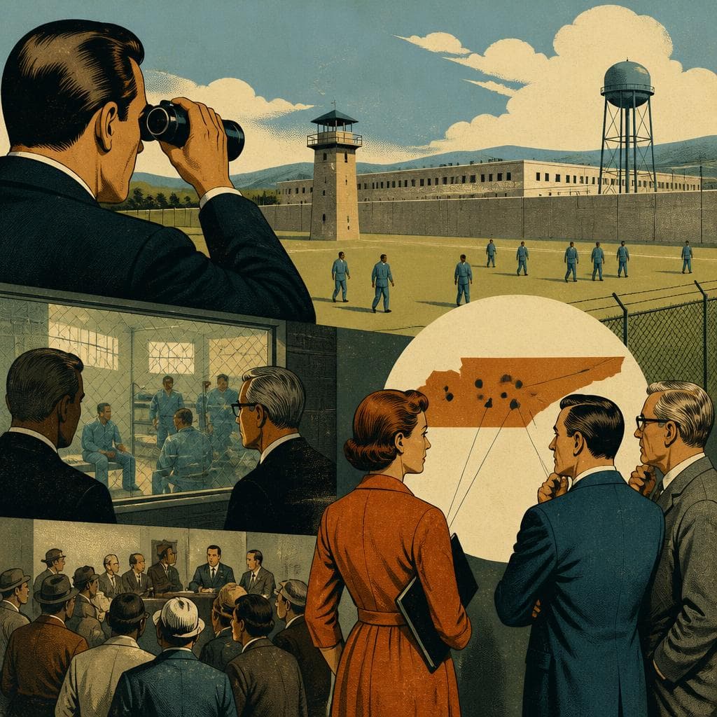 Cover art for Inside the Scrutiny at Hardeman County Correctional Center