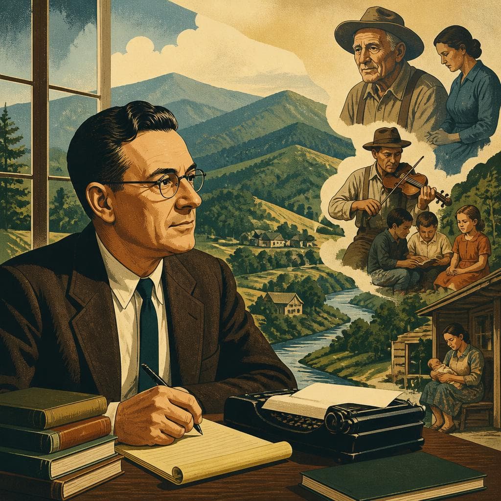 Cover art for Hubert Skidmore and the Voice Beyond the Mountains