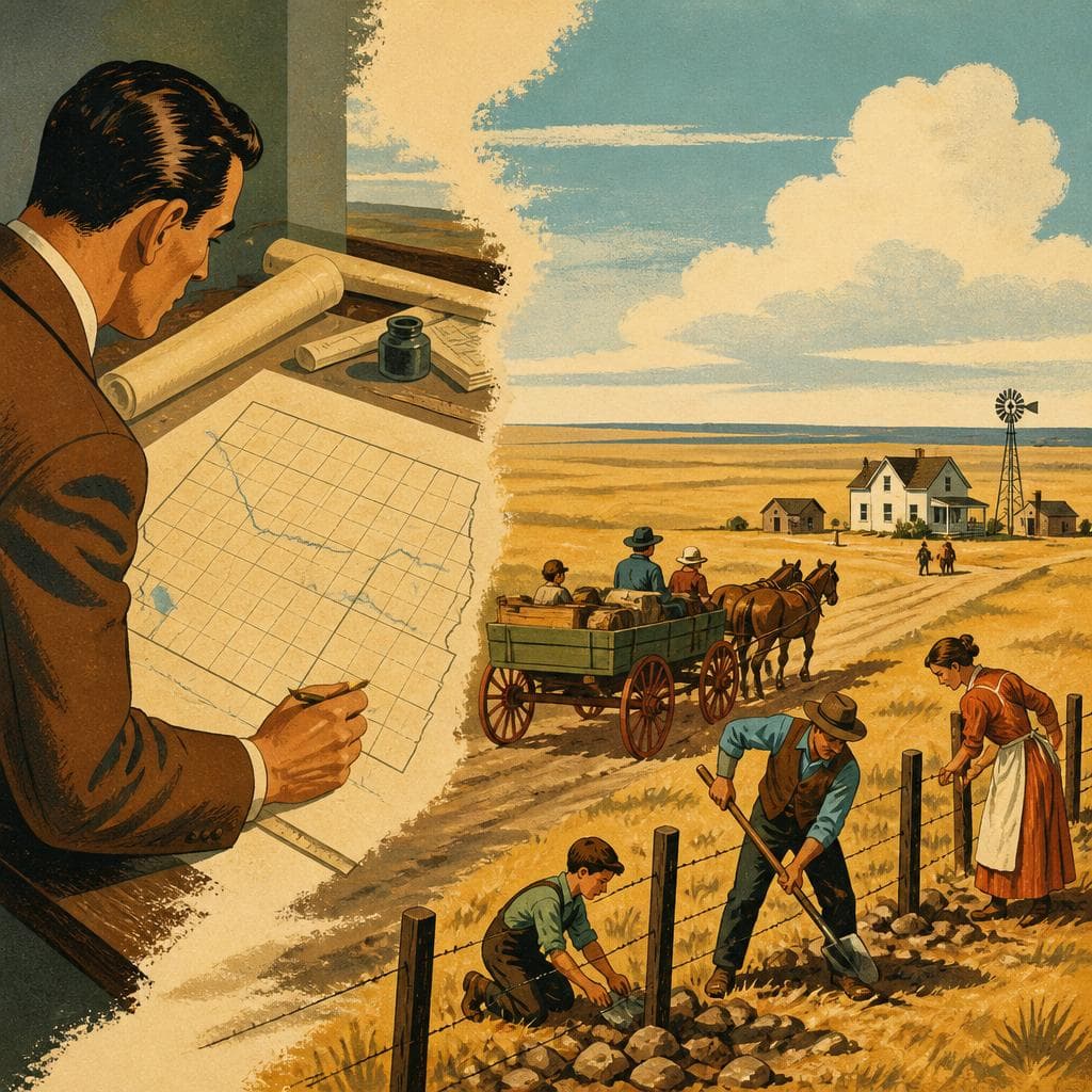 Cover art for A County on Paper, Then on the Plains