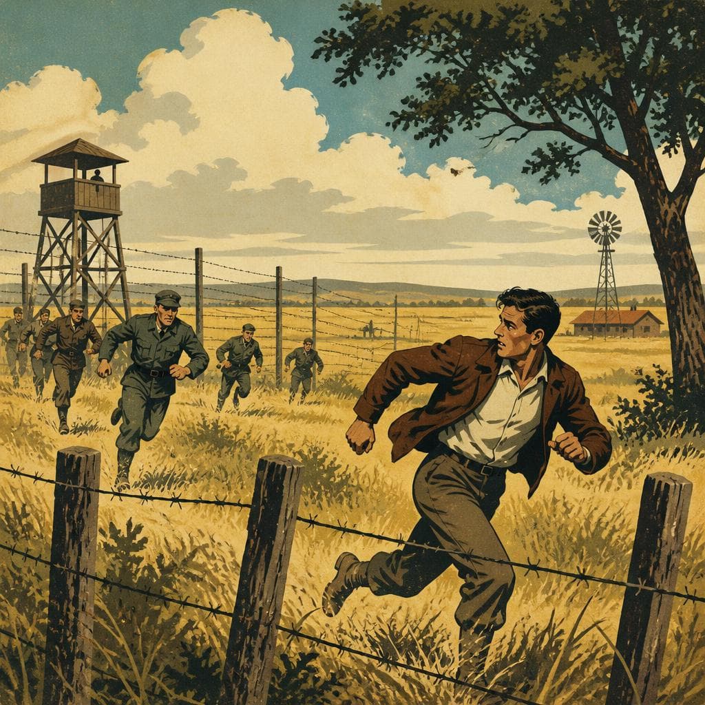 Cover art for The Texas Chase Beyond the Wire
