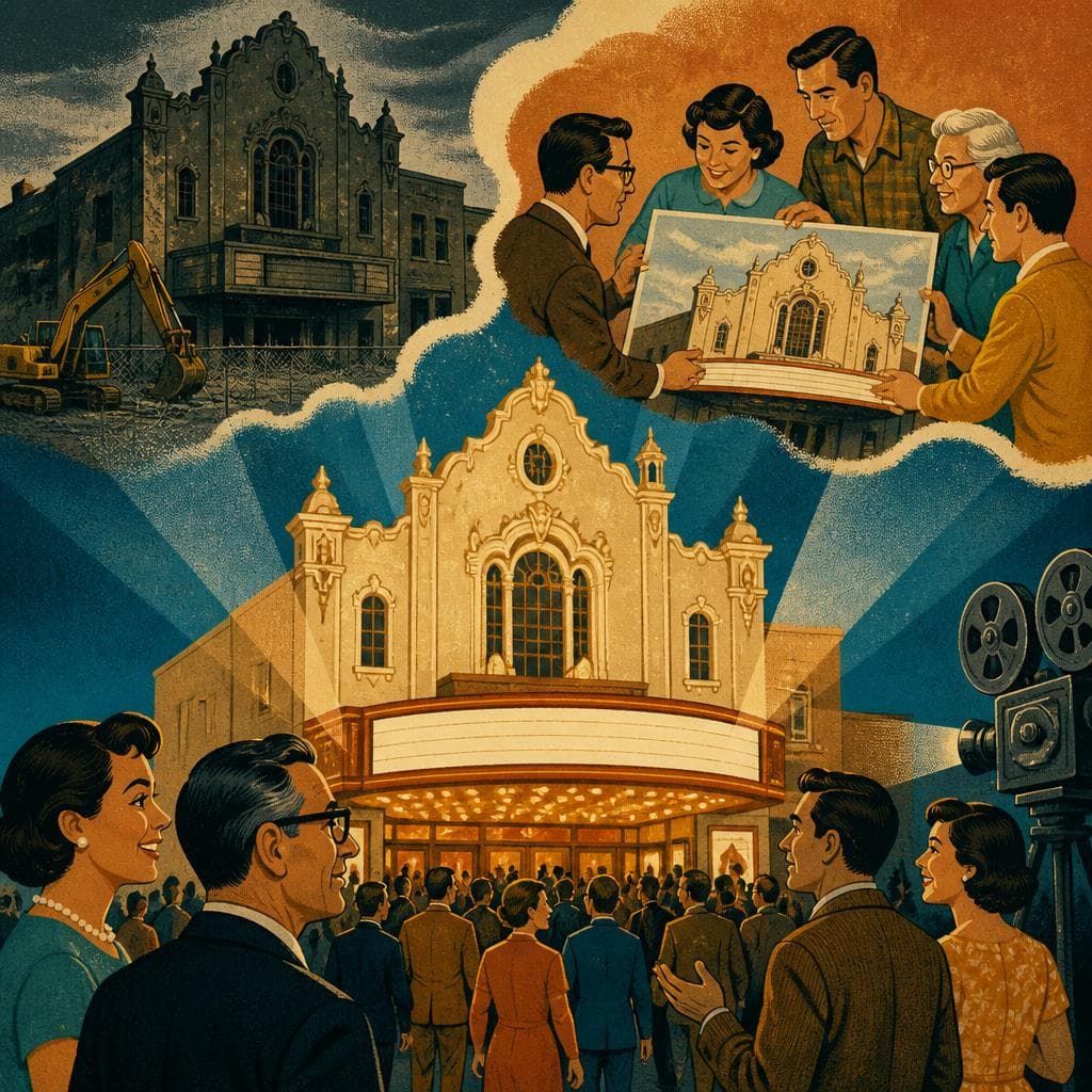 Cover art for The Movie Palace That Refused to Disappear