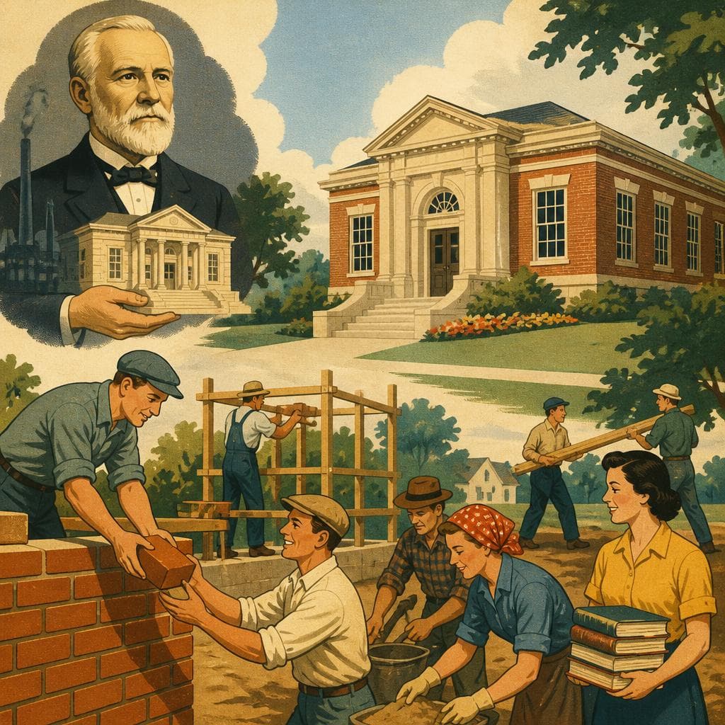 Cover art for When Garnett Built a Library to Last