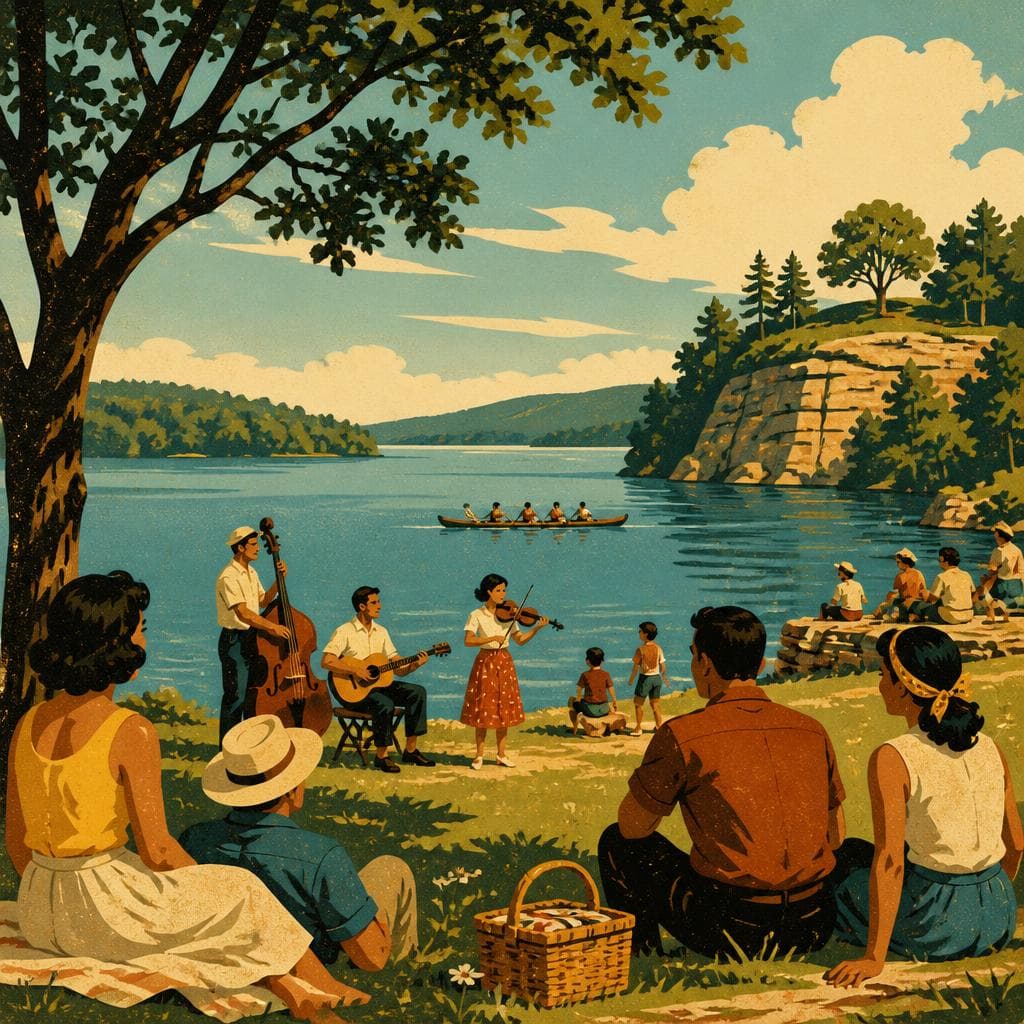 Cover art for Where the Lake Carries the Music