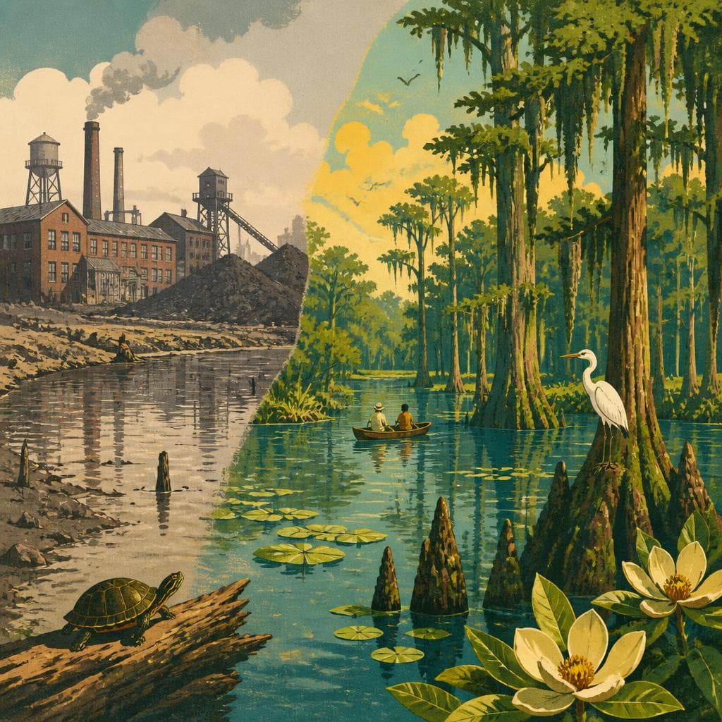 Cover art for Where a Millpond Turned into a Bayou Dream
