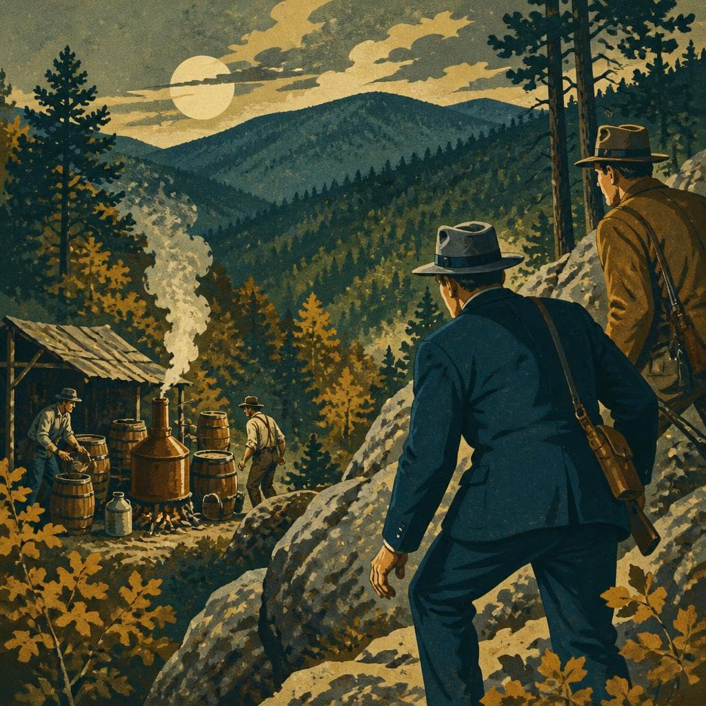 Cover art for When Revenuers Climbed the Hollows
