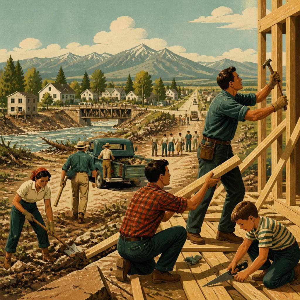 Cover art for After the Water, the Work Began