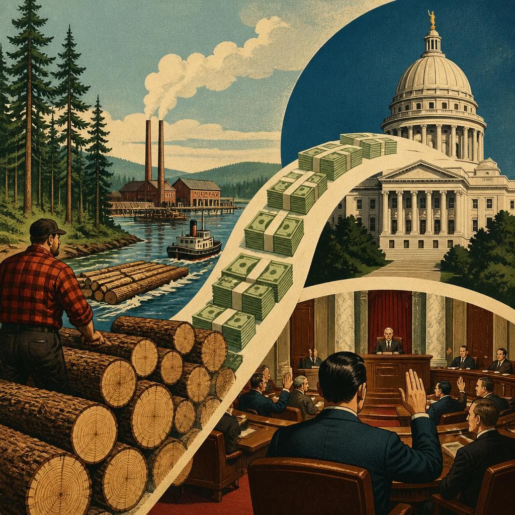 Cover art for From Pine Wealth to Senate Power