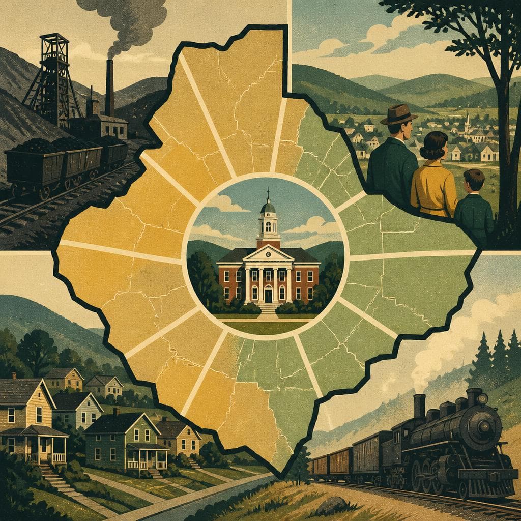 Cover art for When Statehood Redrew the Map, Wilburton Stayed Central