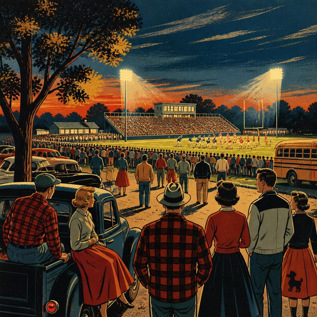 Cover art for Where George County Meets on Friday Night