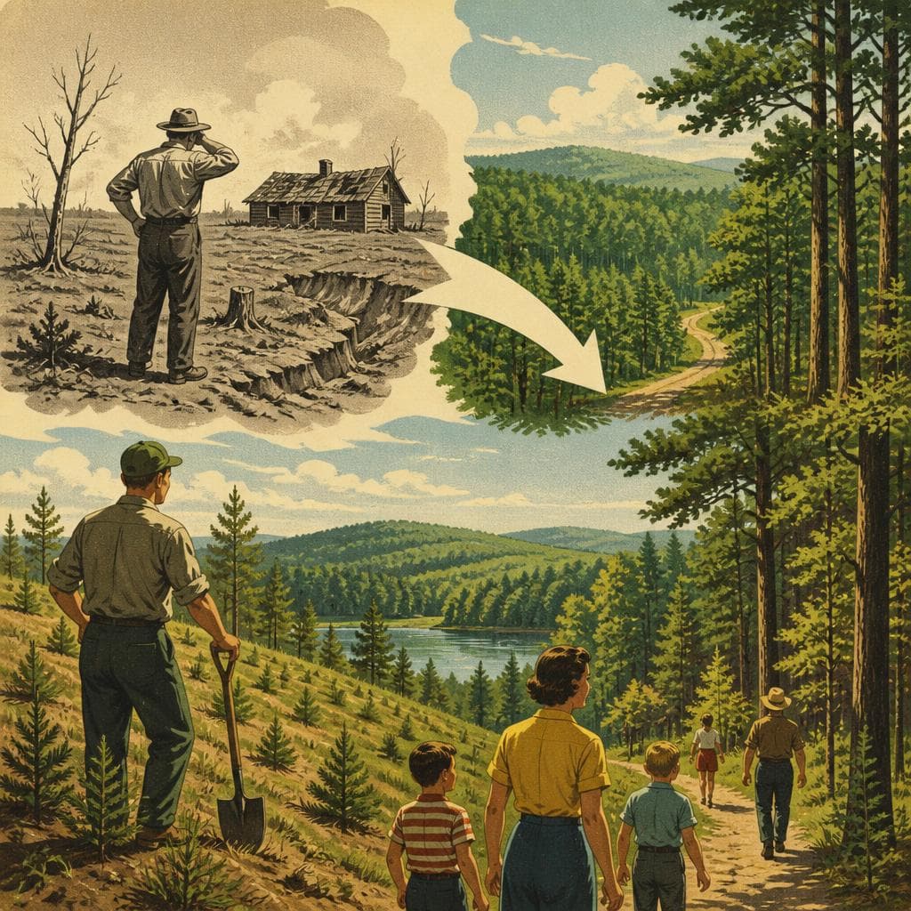 Cover art for From Worn-Out Farms to a Public Forest