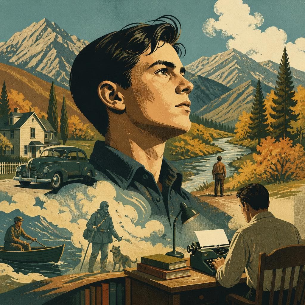 Cover art for A Literary Giant’s First Breath in Hailey