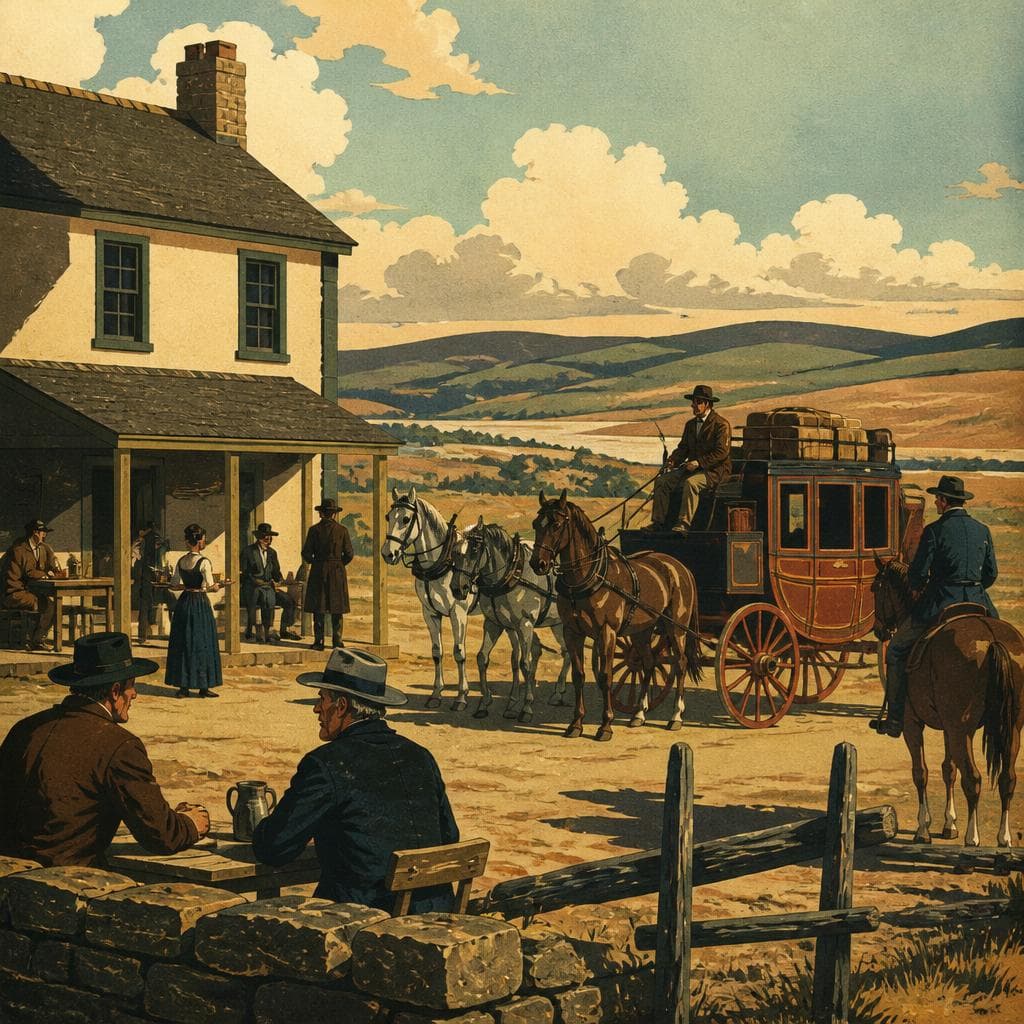 Cover art for Before the Railroad, the Road Stopped Here