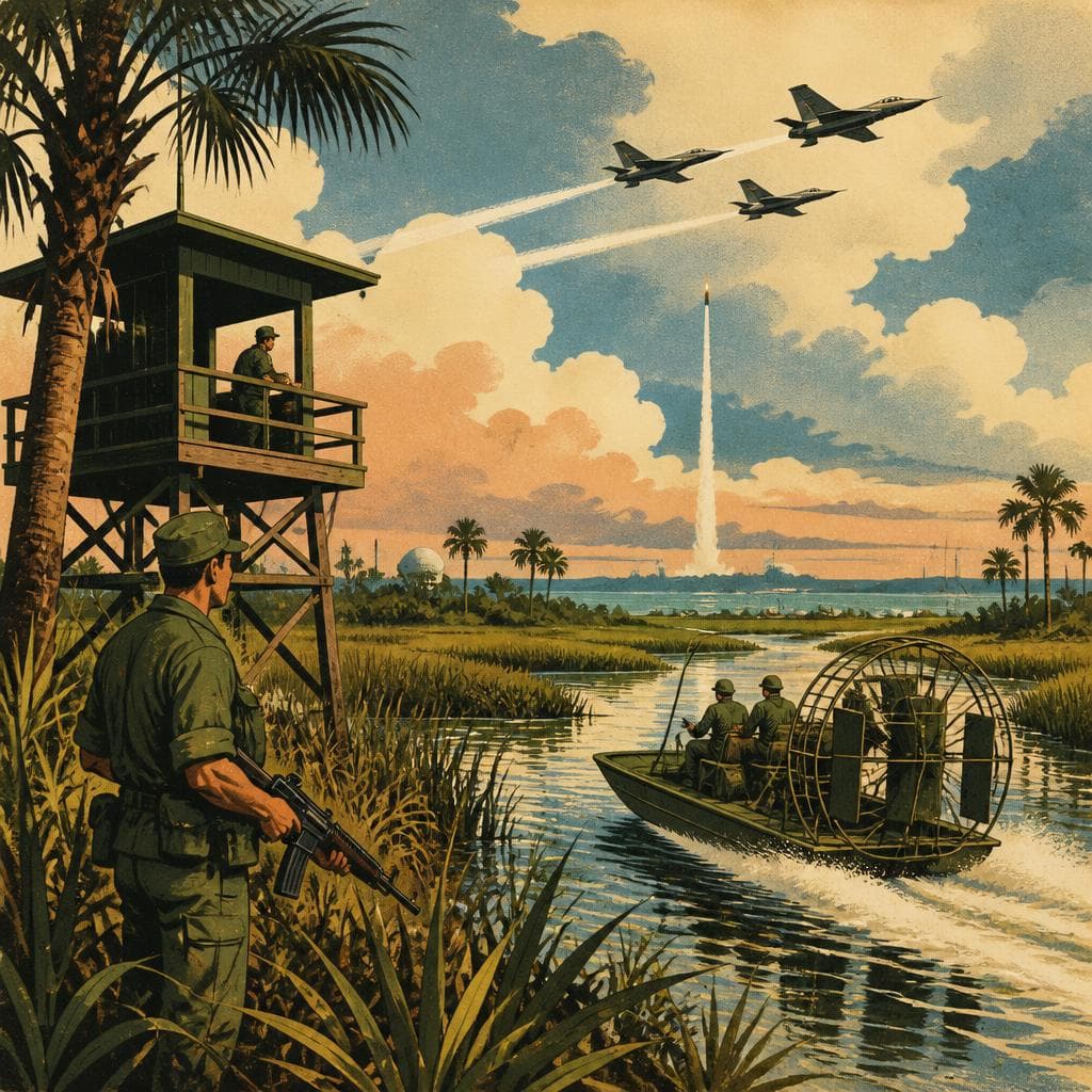 Cover art for Where the Everglades Faced the Cold War