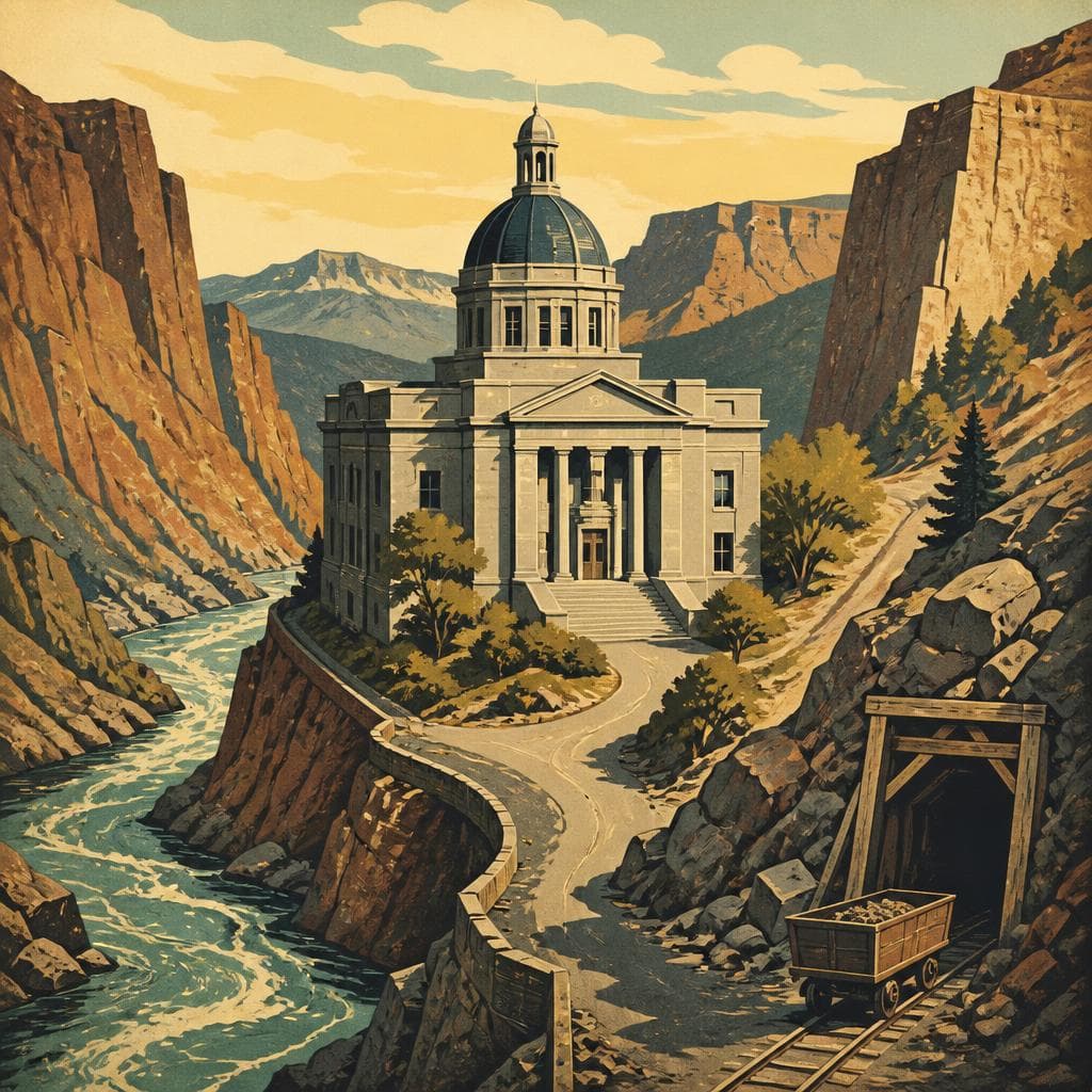 Cover art for Where a Courthouse Meets the Canyon