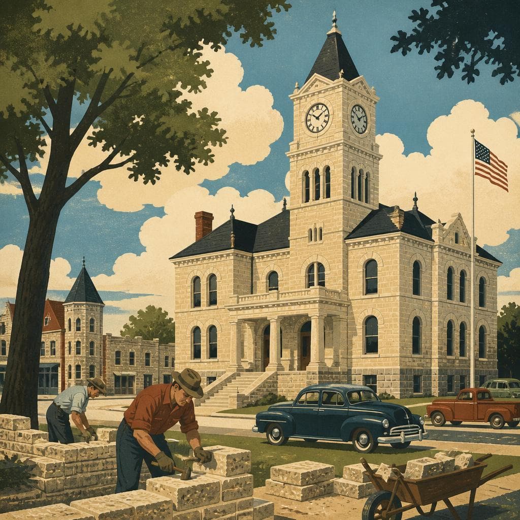 Cover art for When Gatesville Built in Stone