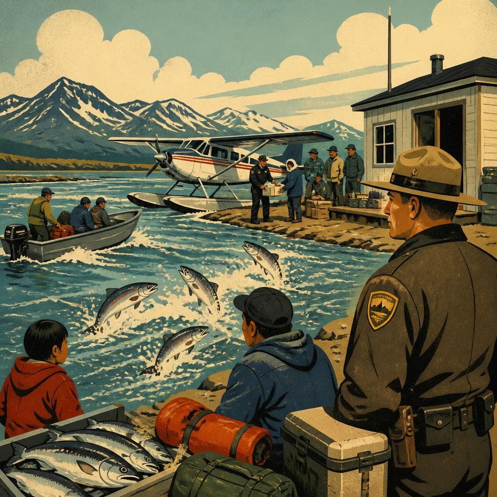 Cover art for When Salmon Season Swells, King Salmon Answers