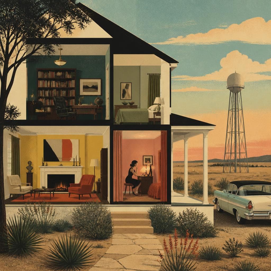 Cover art for A House That Kept Its Rooms Alive