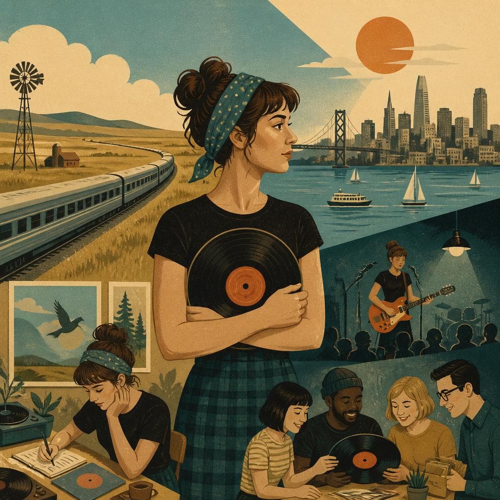 Cover art for From Glendive to the Bay’s Indie Orbit