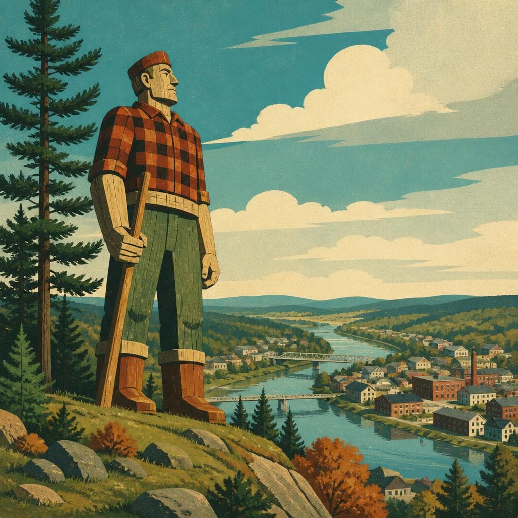 Cover art for A Pine Giant Over Skowhegan