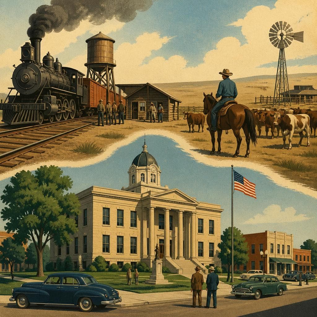 Cover art for Where the Rails Made Room for County Government