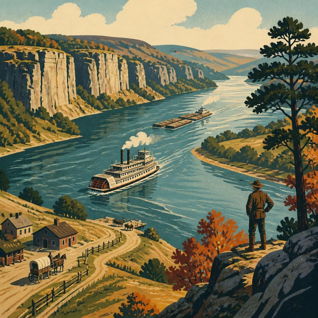Cover art for The River That Named a County and Stopped Its Roads