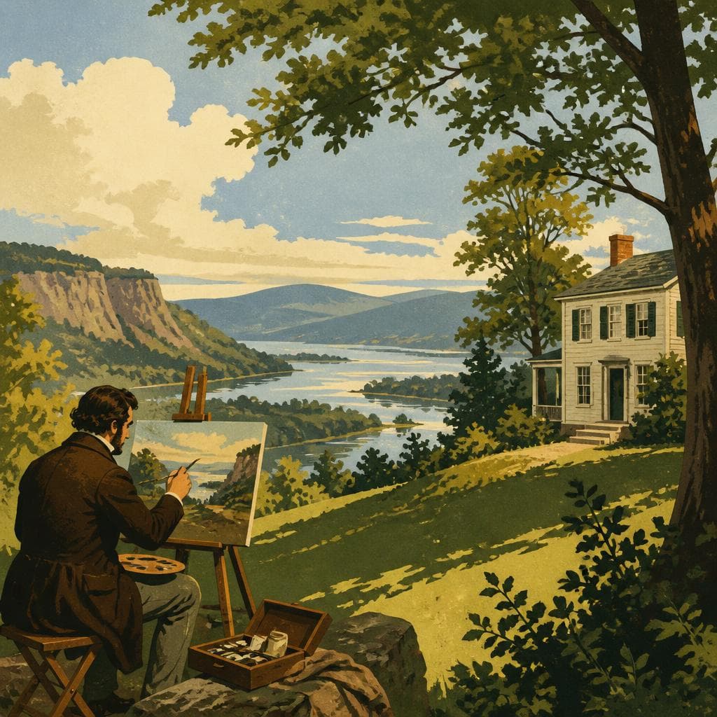 Cover art for Where Thomas Cole Put American Landscape Painting on the Map