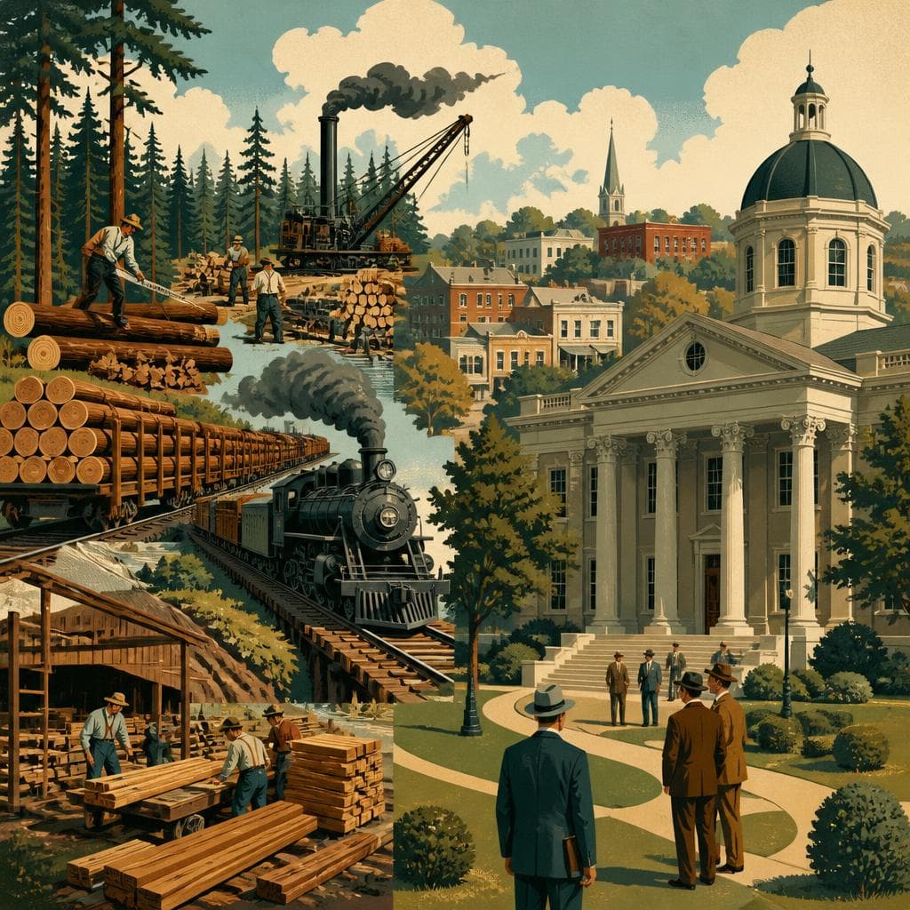 Cover art for When a Lumber Town Became the Seat of Power