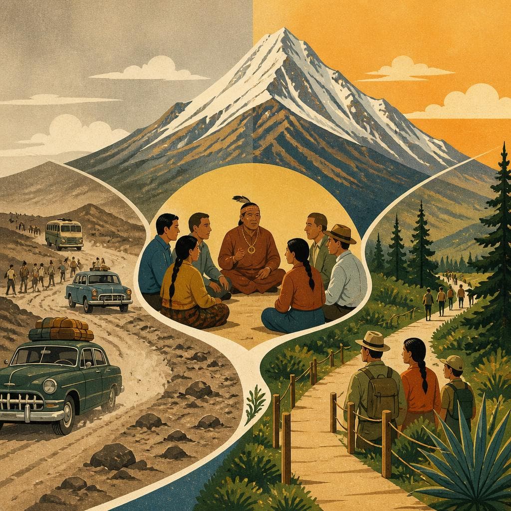 Cover art for How a Sacred Mountain Changed Visitor Access