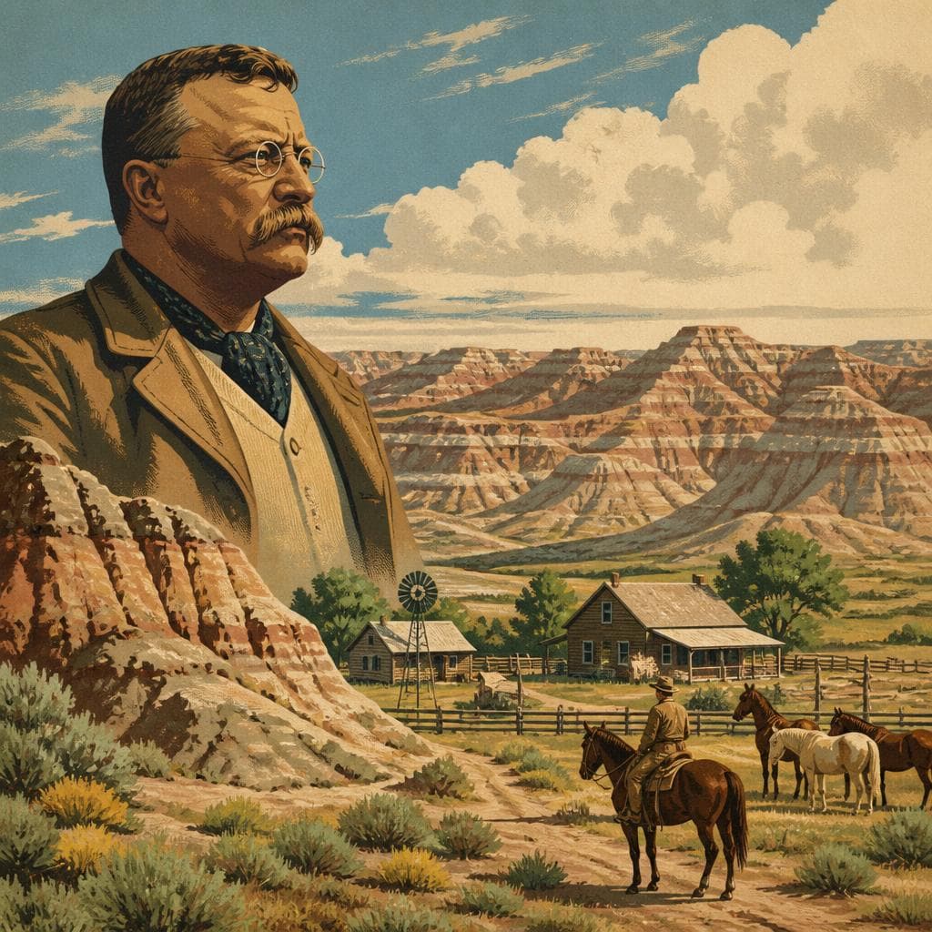 Cover art for Where Roosevelt Made a Home in the Badlands