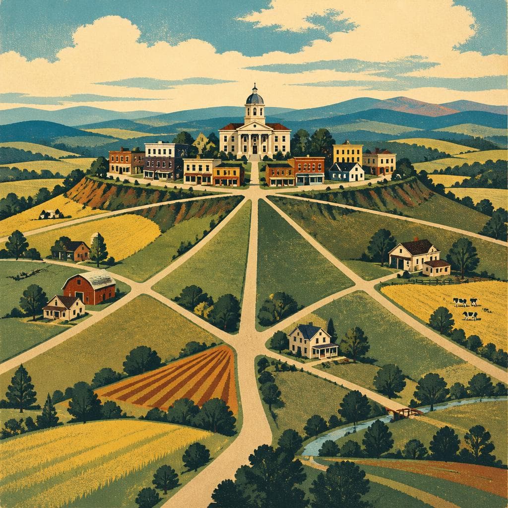 Cover art for A Hilltop Built to Hold a County Together