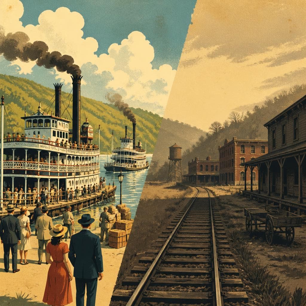 Cover art for Where the River Made a Town
