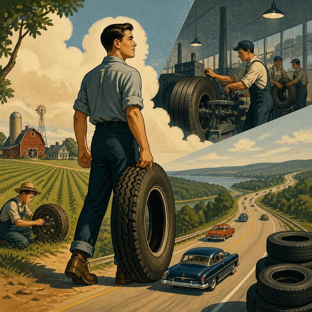 Cover art for From Columbiana Fields to America’s Roads