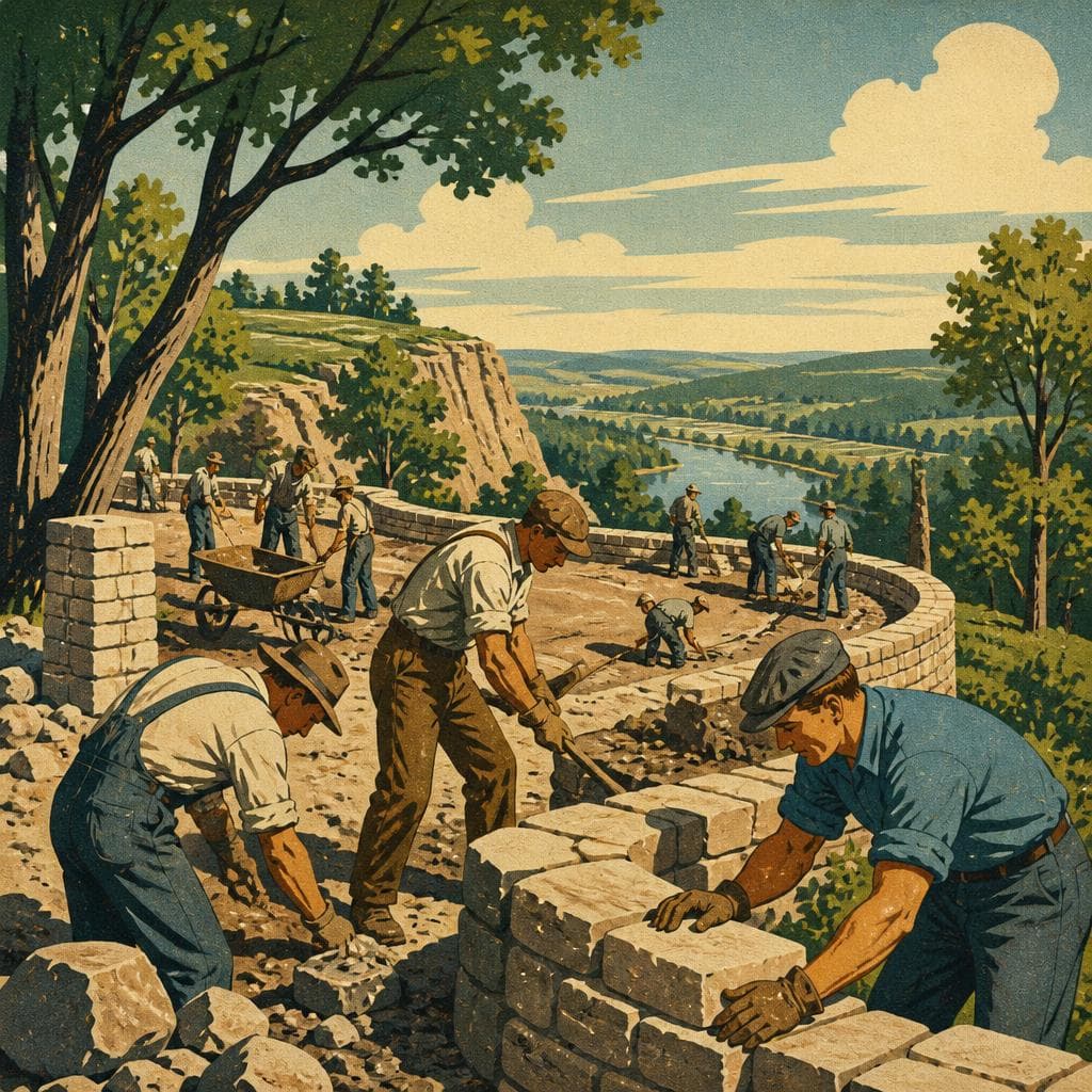Cover art for The Young Men Who Set Backbone in Stone