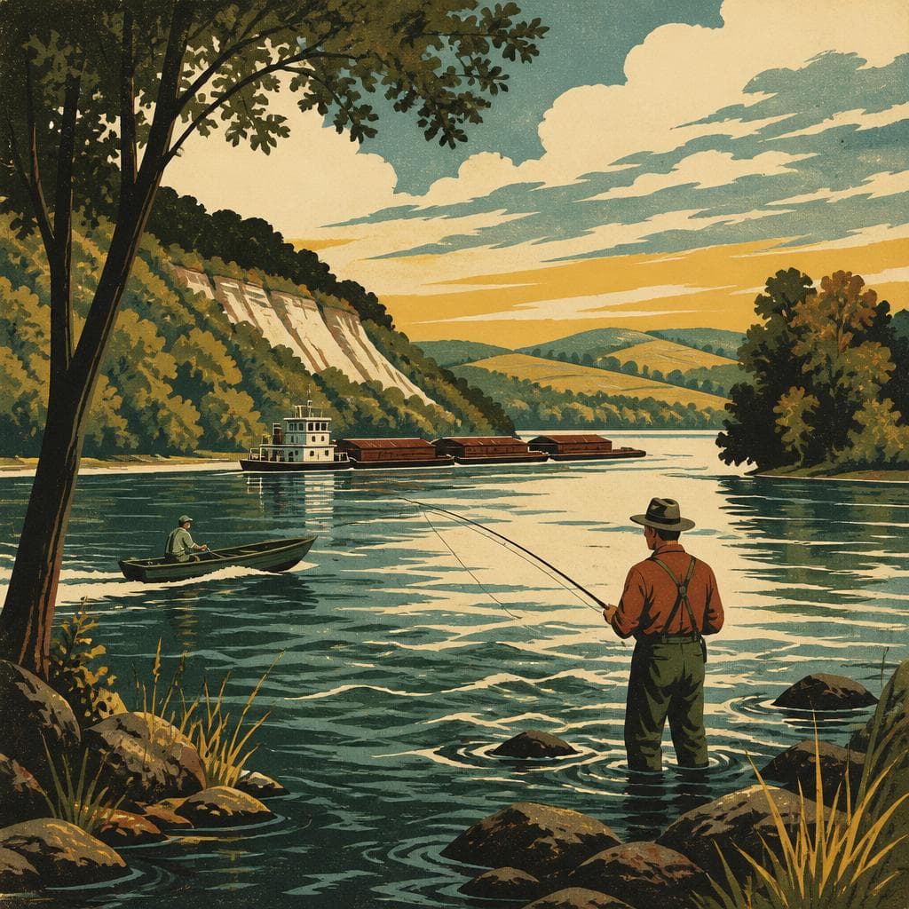 Cover art for Where the Dark Water Sets the Terms