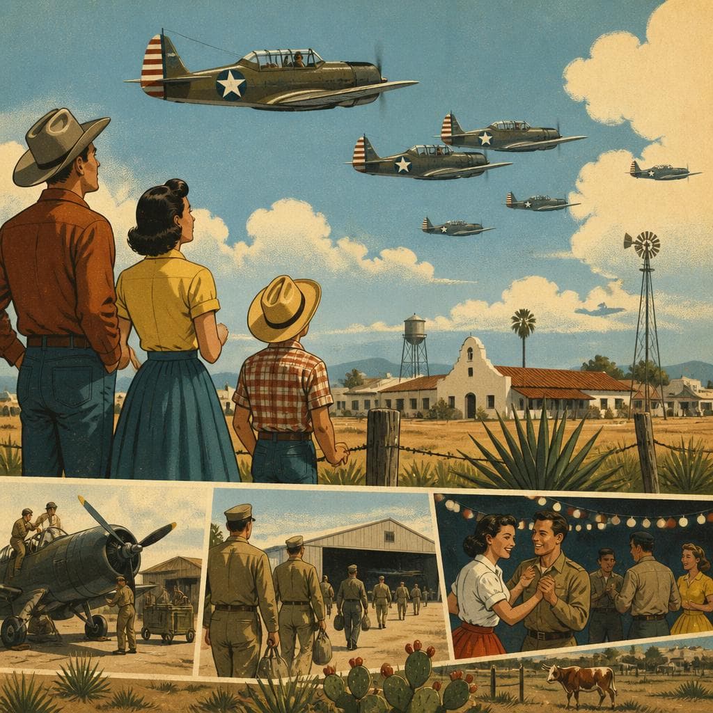 Cover art for When War Flying Came to Falfurrias