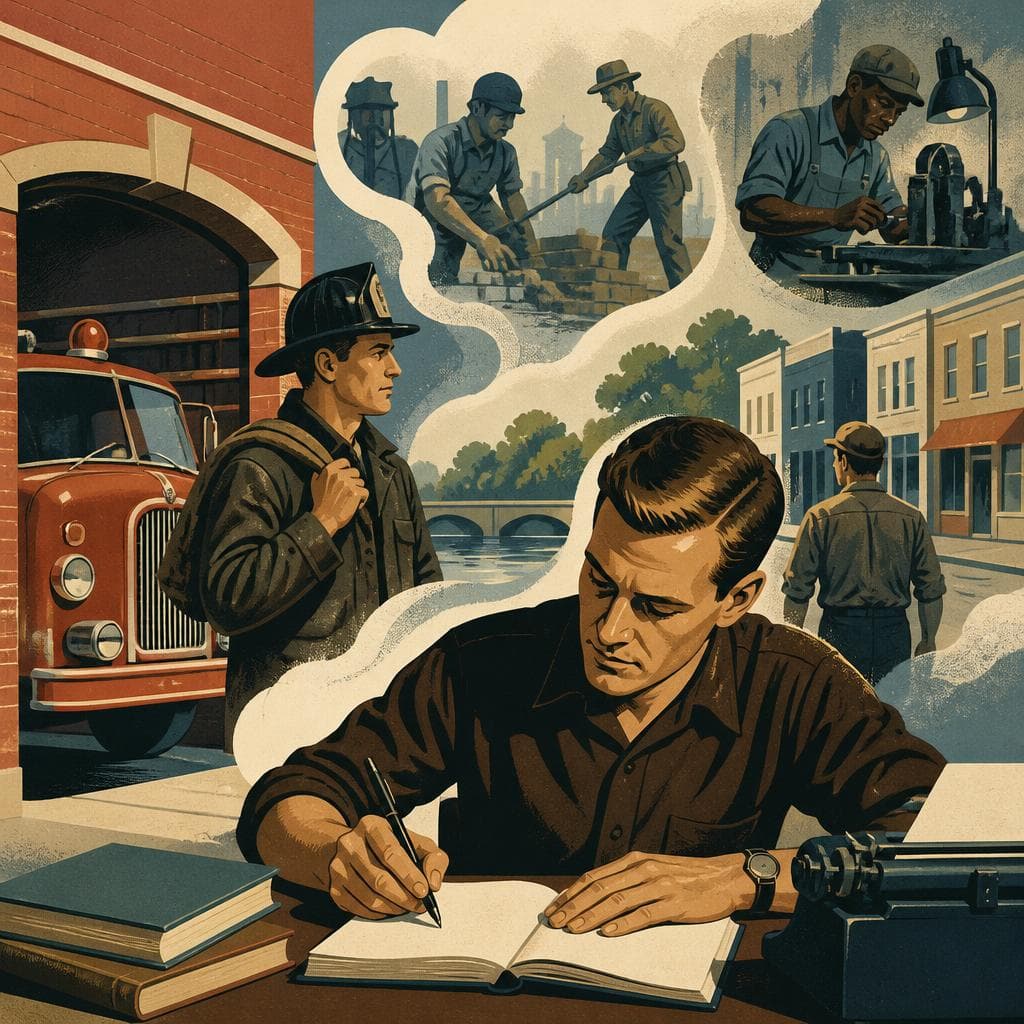 Cover art for From Firehouse to Fiction