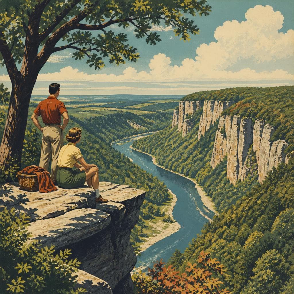 Cover art for Where the Land Suddenly Falls Away