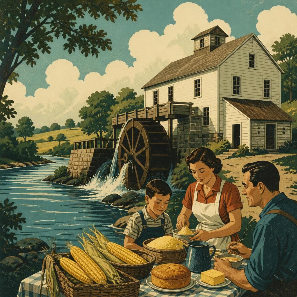 Cover art for Where Water Still Grinds the Corn