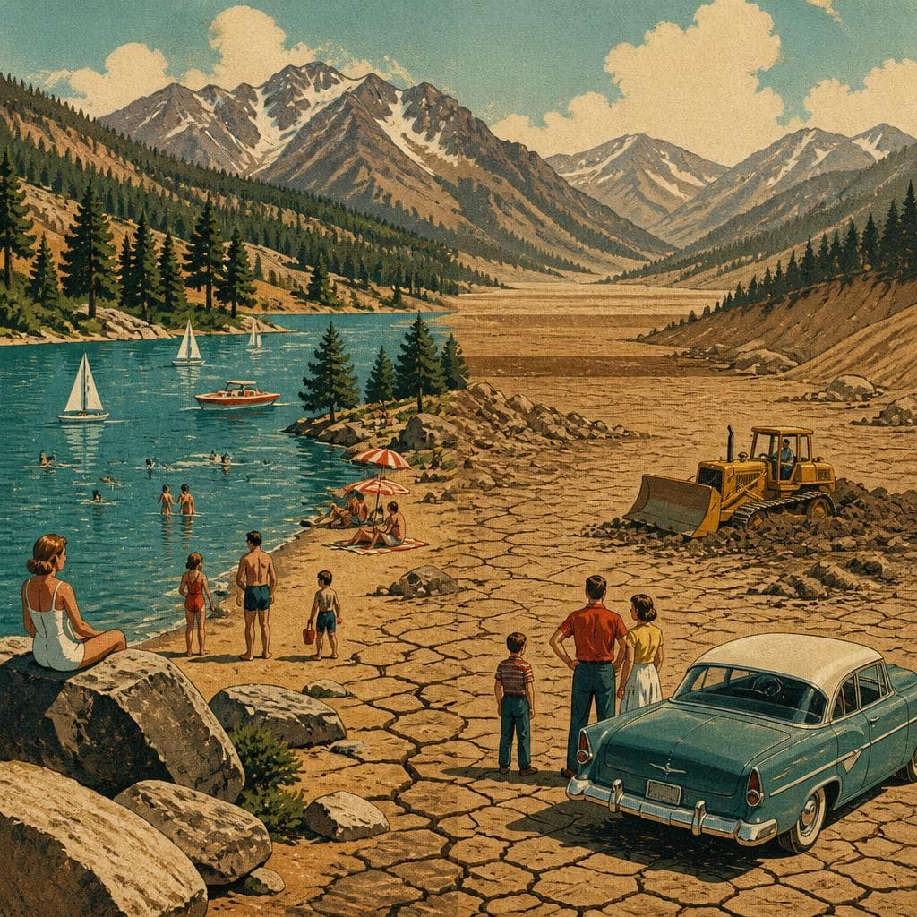 Cover art for When the Lake Gave Way to the Compact