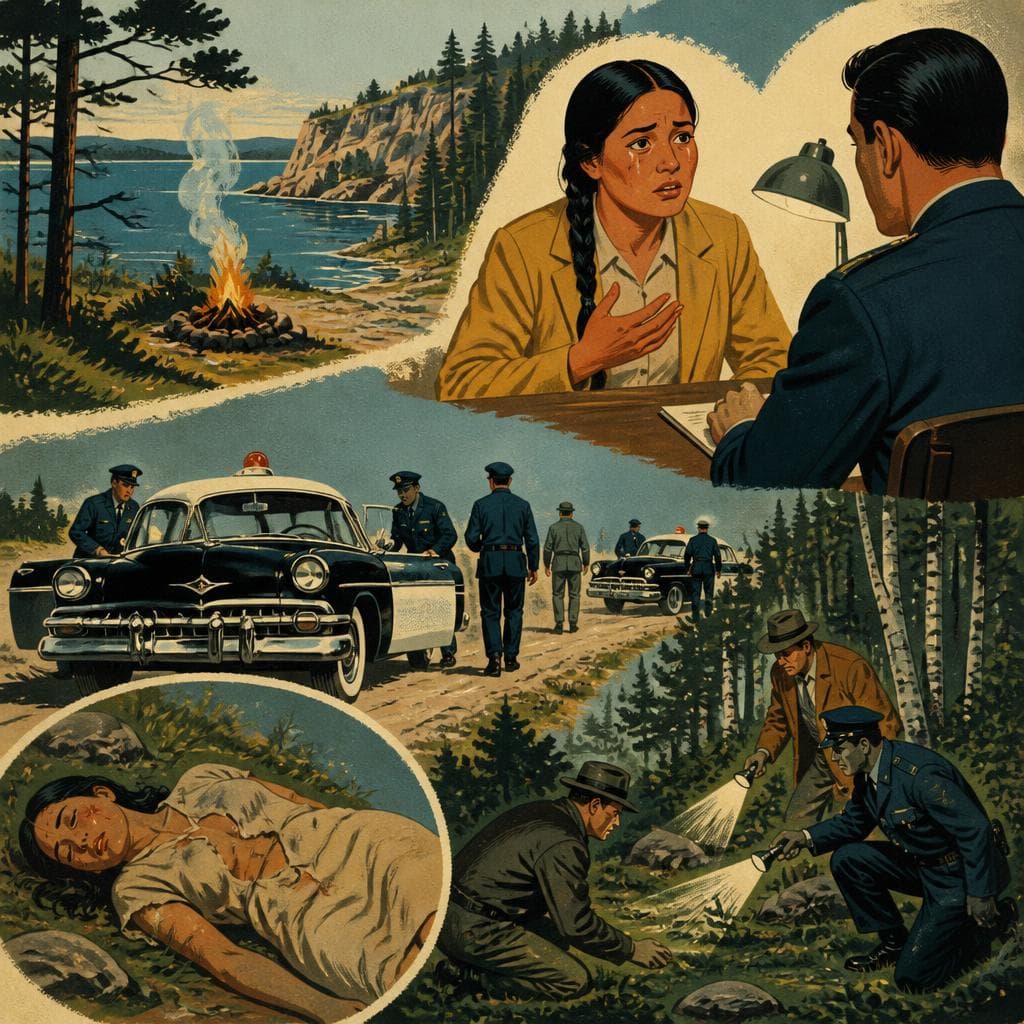 Cover art for What Broke the Silence at Gitchie Manitou