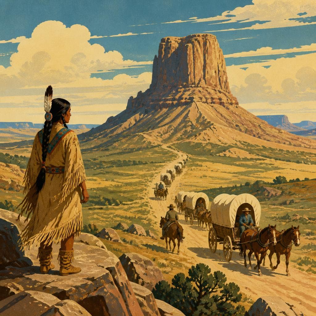 Cover art for How Rock Mary Guided the Gold Rush West