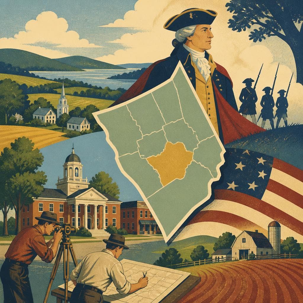 Cover art for A County Drawn Local, Named National